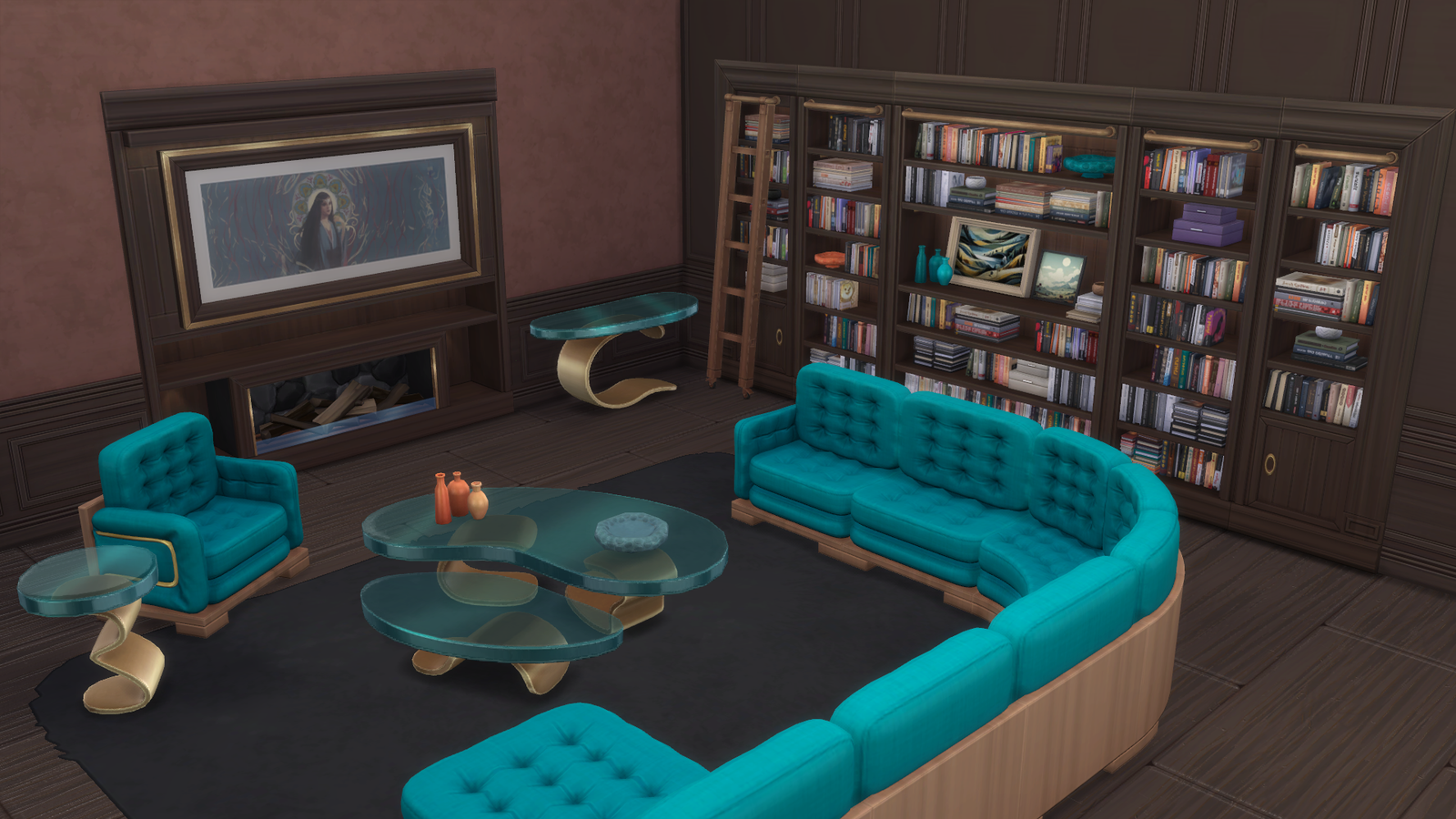 JUDITH LIVING ROOM – Mundo Sims