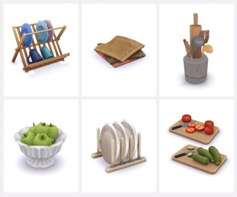 SIMS 4 CC FINDS: CLUTTER de COCINA