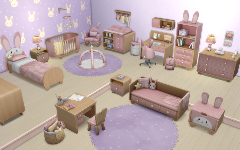 THE BUNNY HOP KIDS BEDROOM